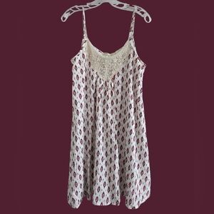 ❤️ 3 For 15 Liberty Love Ikat Slip Dress Size Medium